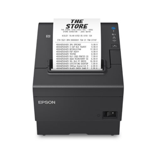 Imprimantă termică TM-T88VII, Fixed Interface, USB, Ethernet, ePOS, Neagra Epson C31CJ57152