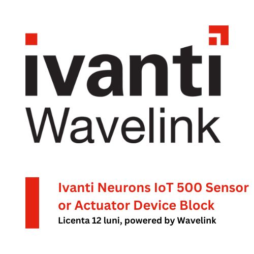 Ivanti Neurons IoT 500 Sensor or Actuator Device Block Licenta 12 Luni IN-IIOT-DVCE500-S