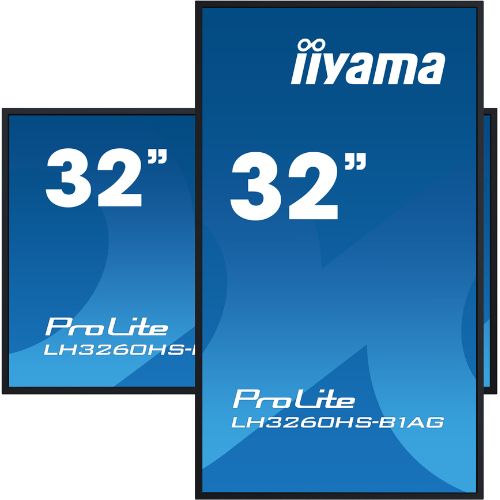Display Digital Signage 32" Full HD 24/7 Android 11, HDMI/USB, Wi-Fi - iiyama LH3260HS-B1AG