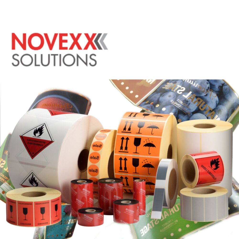 Ribbon wax/resin TT Monarch Mixte 105x600 Novexx 4923.600.105