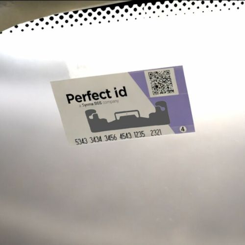 Tag RFID Windshield Tags M781 FCC Perfect ID PID-RFL-010101-FCC