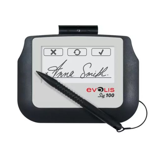 Pad Semnătură Digitală Evolis Sig100 ST-BE105-2-UEVL