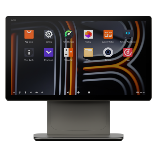 Terminal POS, GMS EDLA, 39.6 cm, Touch, 10 TP, Full HD, USB, BT, Ethernet, Wi-Fi SUNMI D3 PRO P01270002