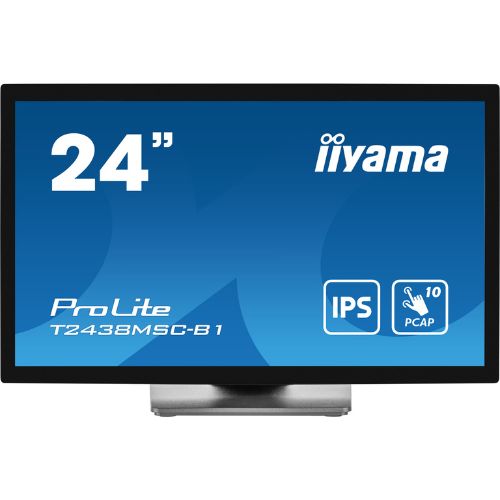 Monitor Touchscreen 23.8" Full HD Open Frame, PCAP, Optical Bonded - iiyama TF2438MSC-B1
