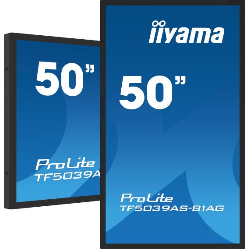Display interactiv 50" All-in-One PCAP 4K UHD cu Android 11, CMS iiSignage  EShare - iiyama TF5039AS-B1AG
