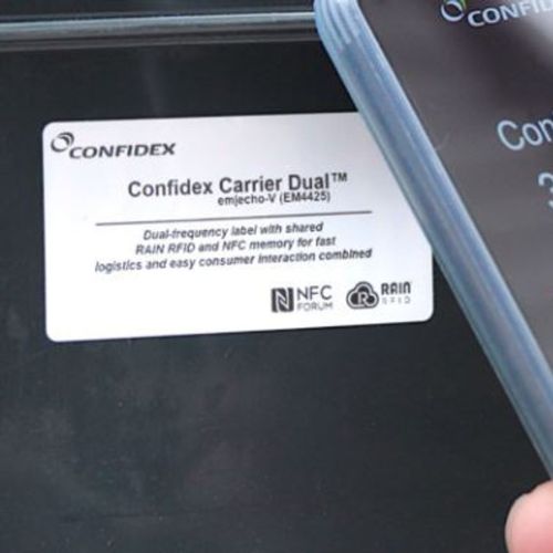 Tag RFID Carrier Dual EM4425V12 Confidex 3004087