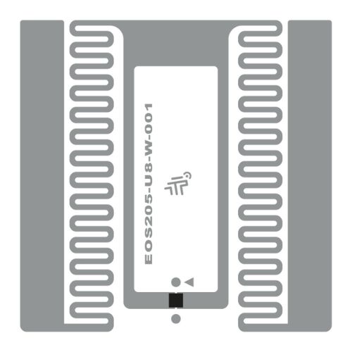Tag RFID EOS-205 U8 26x26 Wet Inlay TAGEOS 2000000070