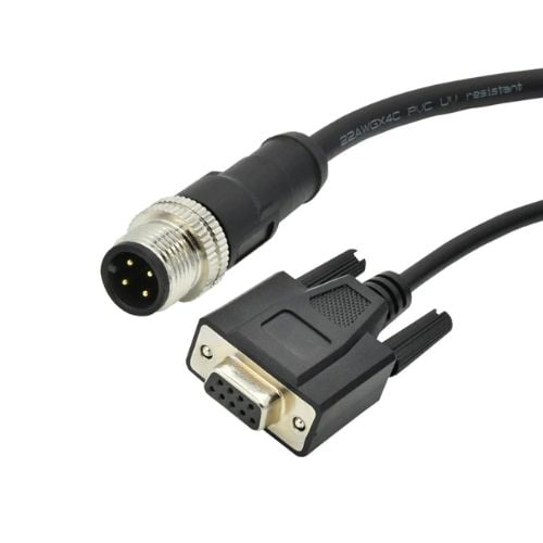 CAB-AUX03 M12 3P LA DB9 CABLU SERIAL 3M