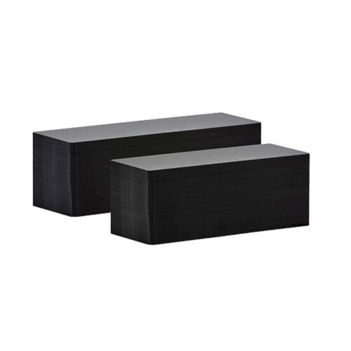 Carduri PVC negre lungi Plastic Cards Evolis C8122