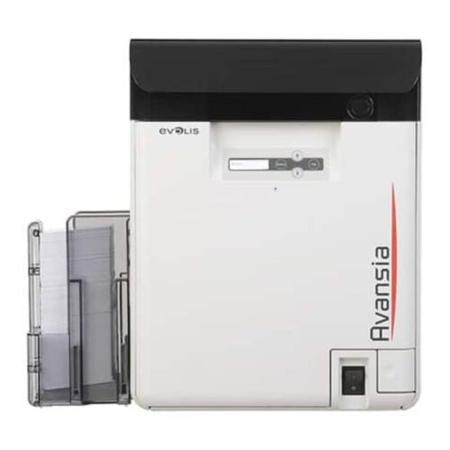Imprimantă carduri retransfer dual sided, 600 dpi, display, USB, Ethernet, kit (USB) Evolis Avansia AV1H0000BD