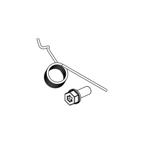 Kit zăvor și deflector ZE500-4/ZE511 RH Zebra P1046696-111