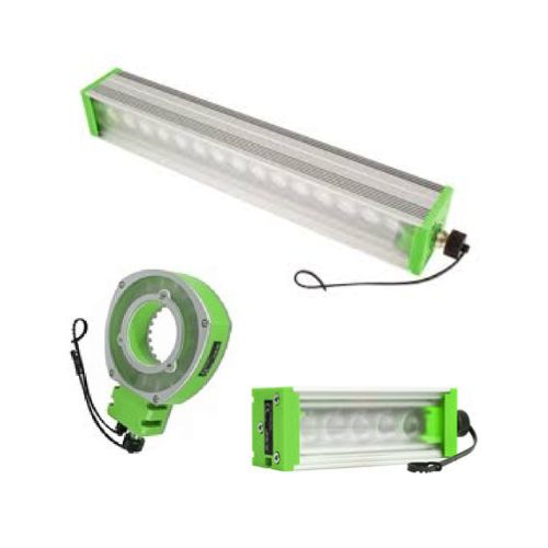 Lumina inela LED 100 mm Albastru-465