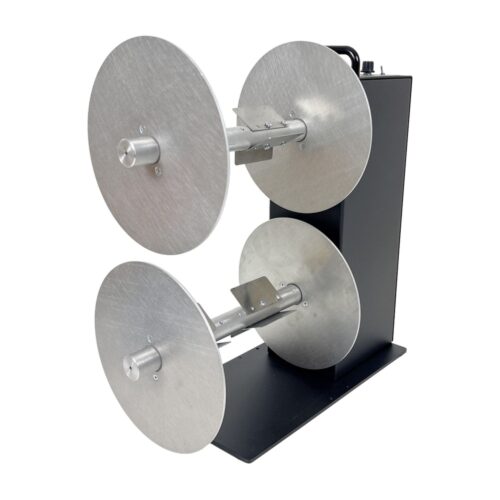 Rewinder etichete TWIN-CAT-2 10 inch dual spindle Labelmate LMR016/LMX462