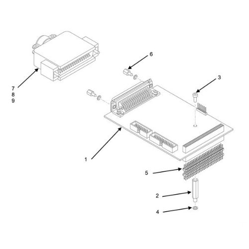 Modul GPIO T8000/T6000e TSC Printronix 258633-901