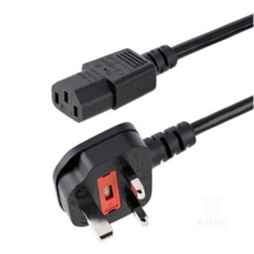 Cablu de alimentare tip C6 Danemarca cu 3 pini Honeywell RT10-PWR-CABLE-DMK