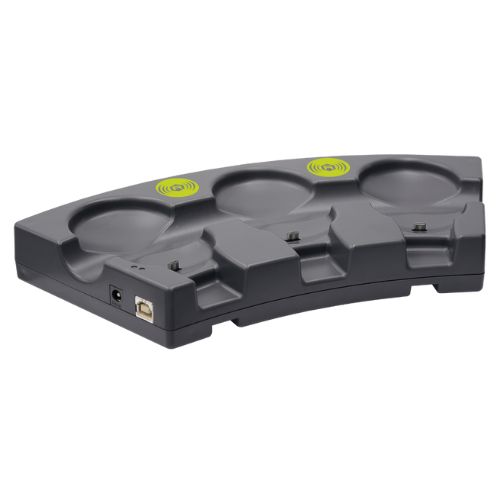 Cradle 3 sloturi incarcare qIDmini gri CAENRFID WRA0005XGAAA