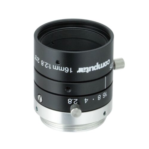 Computar 3PTY-COM-V1628-MPY2 lentilă C-Mount 16mm Large Format, filet filtru 34mm