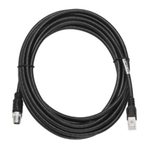 Cablu Ethernet Zebra CBL-ENT00301-M1200, 3 m, M12 X-Coded la RJ45