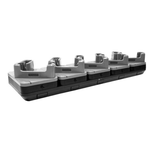 Cradle Zebra CRD-TC5A-5SC5D5B-B, încărcare 5 terminale TC501 cu boot și 5 baterii