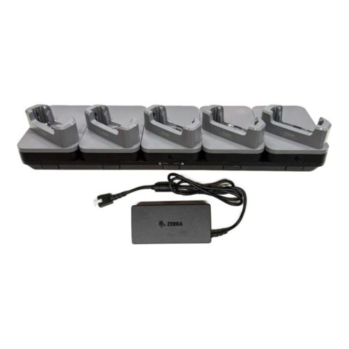 Kit cradle Zebra CRD-TC5A-5SE5D-1, Ethernet/USB pentru 5 terminale TC501 fără boot