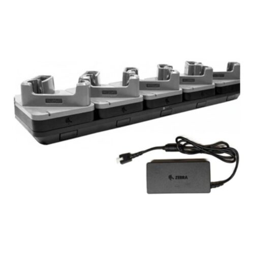 Kit Cradle 5 Terminale și 5 Baterii Zebra TC201 CRD-TCVTB-5D5B-1