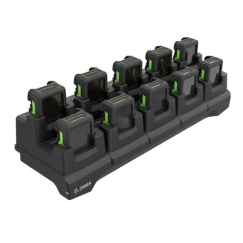 Cradle încărcare Zebra CRD-WS5X-10SRD-01 pentru WS501-R / WS50 RFID, 10 sloturi