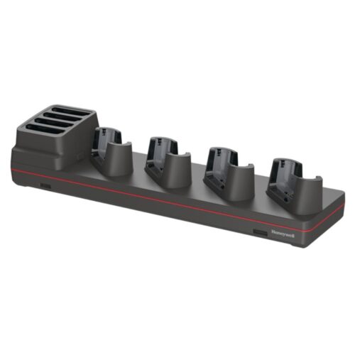 Honeywell CT70-5CB-UVX-BAT-2 Stație Încărcare 5 Sloturi pentru CT70 și 4 Baterii, cablu EU