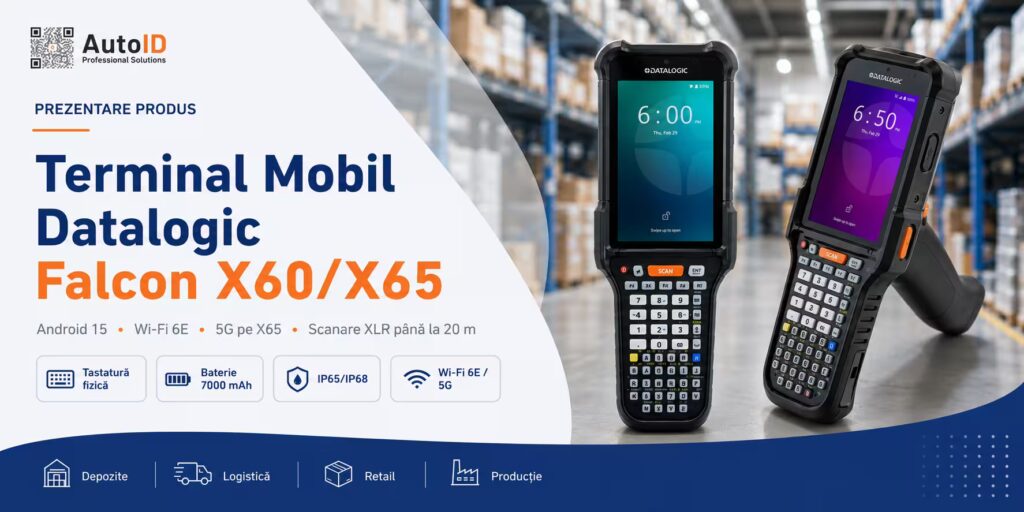 Prezentare produs Terminal Mobil Datalogic Falcon X60/X65 Prezentare produs Terminal Mobil Datalogic Falcon X60/X65