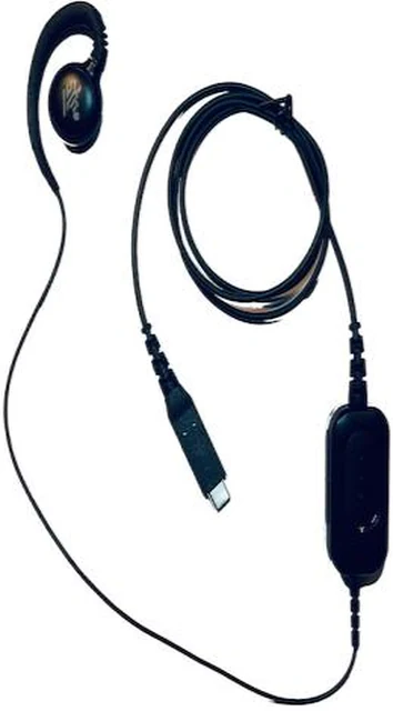 Cască PTT cu fir și conector USB-C – Zebra – HDST-USBC-PTT1-01