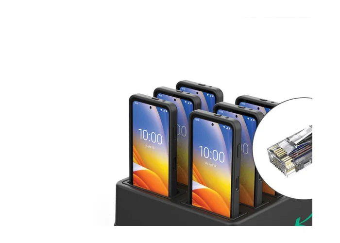 Dock RAM GDS cu șase porturi și RJ45 pentru handheld – RAM Mounts – 3PTY-RAMGDSDOCK6G15PRJ45