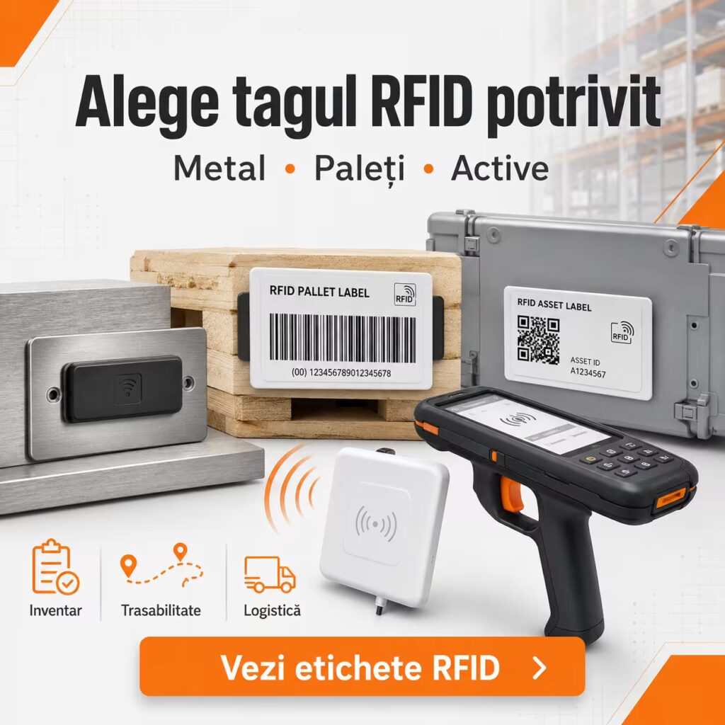 Alege tagul RFID potrivit pentru metal paleți active inventar trasabilitate și logistică